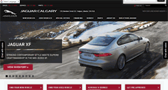 Desktop Screenshot of jaguarcalgary.com